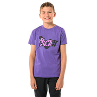 Bauer Icon Mix Youth Tee - Purple