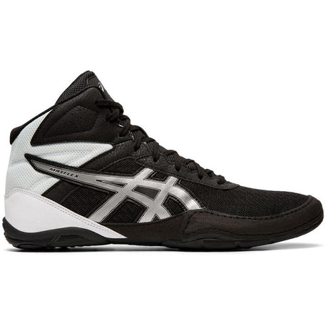 Asics Matflex Unisex Wrestling Shoes (Black/Silver) Source for Sports