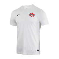 Maillot de soccer réplique de l'équipe nationale masculine du Canada par Nike (2022) - Blanc