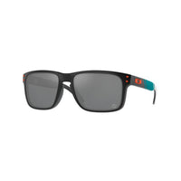 Oakley Miami Dolphins Holbrook Sunglasses - Prizm Black Lenses and Matte Black Frame