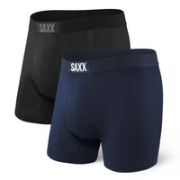 SAXX Ultra 2-Pack Men's Boxer Brief - Black/Navy