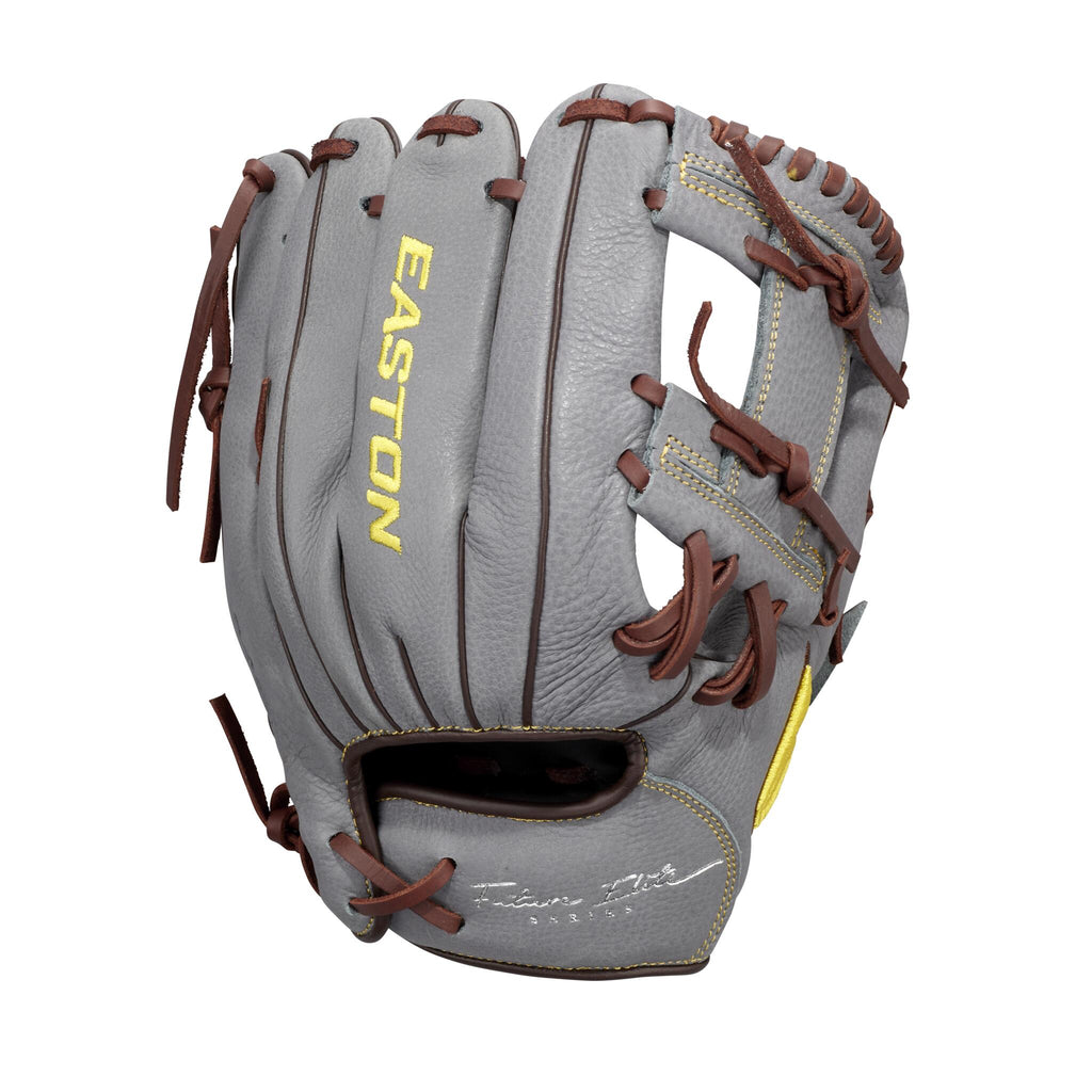 EASTON Gant de baseball professionnel pour jeune, 25,4 cm, RHT, Carmel/noir, I Web, PY10BR