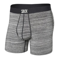 SAXX Ultra Fly Boxers - Spacedye Heather Grey