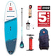 Red Paddle 10'6 Ride MSL Inflatable Paddle Board Package - Cruiser Tough