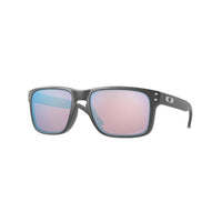 Oakley Holbrook Sunglasses - Prizm Snow Sapphire Lenses and Steel Frame