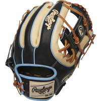 Rawlings Heart Of The Hide 11.75" Baseball Glove - Camel/Black/Blue