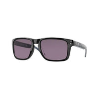 Oakley Holbrook XL High Resolution Collection Sunglasses - Prizm Grey Lenses and Polished Black Frame