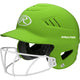 Rawlings Coolflo Highlighter Baseball Batting Helmet With Mask