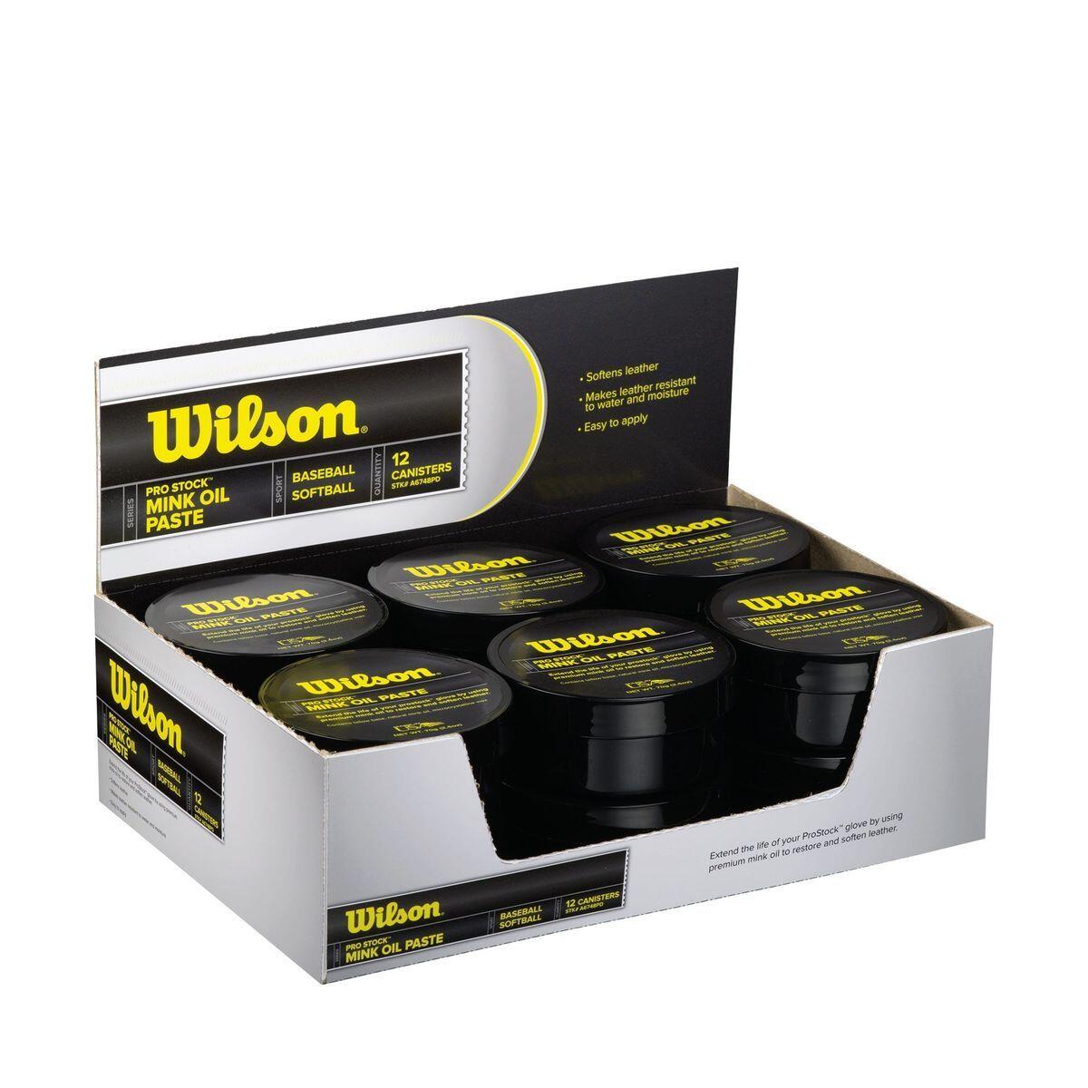 Wilson Pro Stock Mink Oil - 12 Packet | Source for Sports