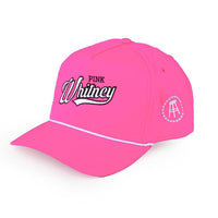 Pink Whitney Rope Snapback Hat - Pink