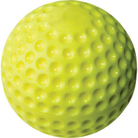 Rawlings Yellow Dimple Pitching Machine Softball - 12"
