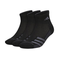 Adidas SL Stripe 3 Men's Quarter Socks - 3-Pack - Black