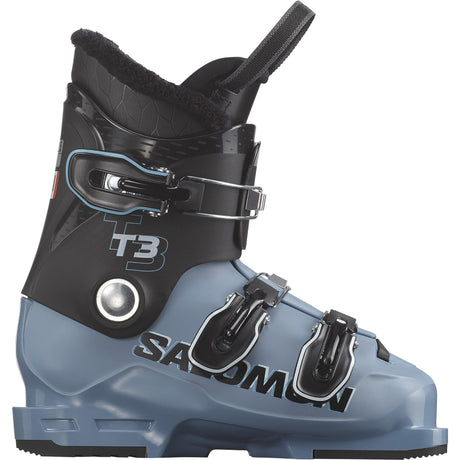 salomon chaussure ski randonnée Bottes De Ski Alpins T3 RT On-Piste De Salomon Pour Jeunes - Noir/Bleu | La Source du Sport