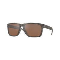 Oakley Holbrook XL Sunglasses - Prizm Tungsten Polarized Lenses and Woodgrain Frame