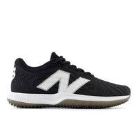 New Balance FuelCell 4040v7 Men's Turf Baseball Shoes - Wide (2E) - Black/Optic White/Ice Blue