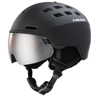 Head Radar Ski Helmet - Black