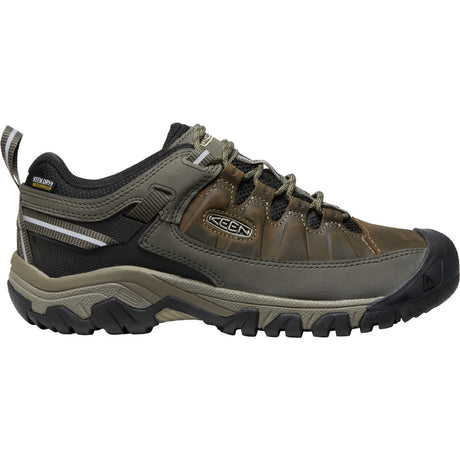 Keen Targhee III Waterproof Men's Hiking Shoes Bungee Cord Source for Sports