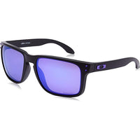 Oakley Holbrook XL Prizm Polarized Sunglasses - Violet Matte Black