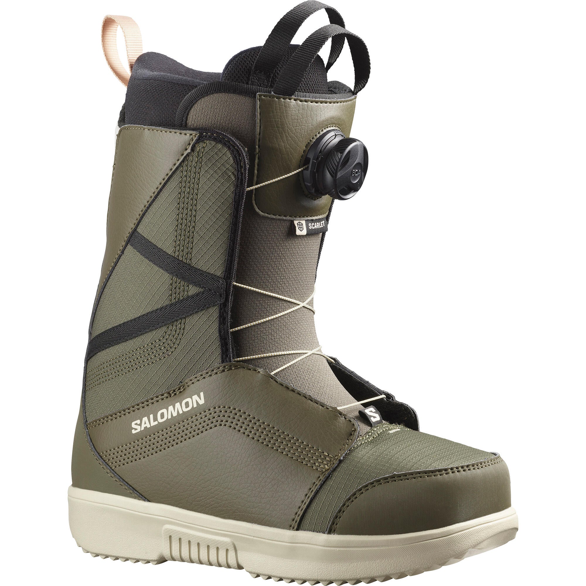 Salomon Scarlet Boa Women's Snowboard Boots - Army Green | Source