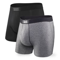 SAXX Ultra 2-Pack Men's Boxer Brief - Black/Grey