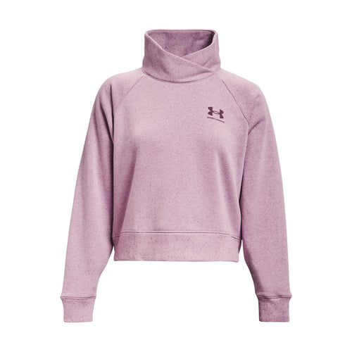 Under Armour Womens Rival Fleece Antler Hoodie, (176) Fresh Clay / / Pace  Pink, Small at  Women's Clothing store