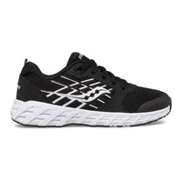 Saucony Wind 2.0 Wide Youth Running Shoes - Black/White