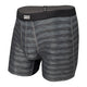 SAXX Hot Shot Boxer Brief With Fly - Black Heather