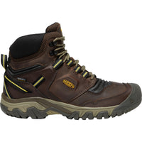Keen Ridge Flex Mid Waterproof Men's Hiking Boots - Coffee Bean