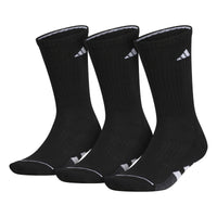Adidas Cushioned II Mens' Crew Socks Black - 3-Pack