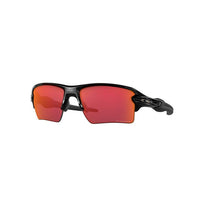 Oakley Flak 2.0 XL Team Colours Sunglasses - Prizm Field Lenses and Polished Black Frame
