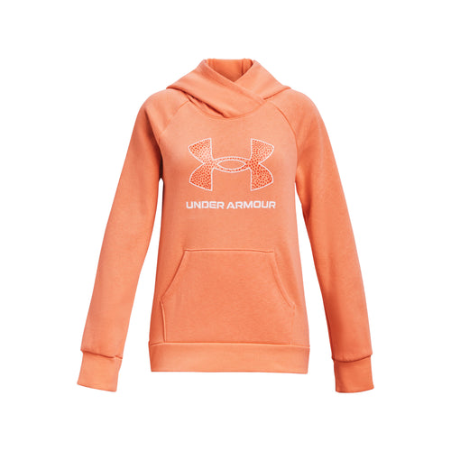 Under Armour Rival Fleece Big Logo Girls Hoodie | Source for Sports