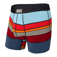 Saxx Vibe Boxer Brief - Navy Super Stripe