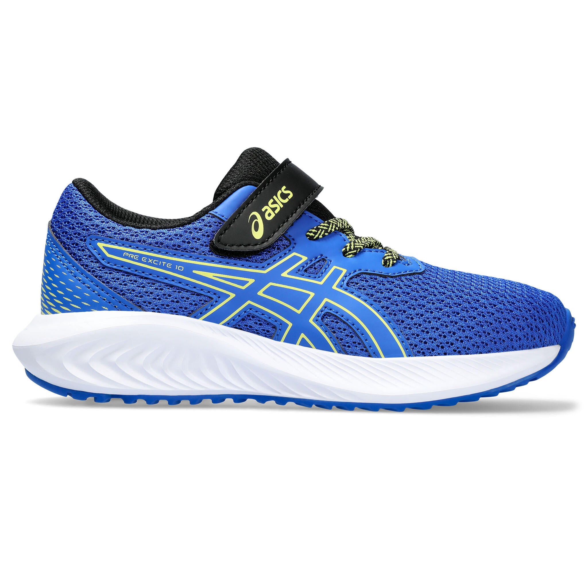 Asics Pre Excite 10 PS Youth Running Shoes Illusion Blue/Yellow