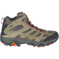 Merrell Moab 3 Mid Men's Waterproof Hiking Boots - Olive