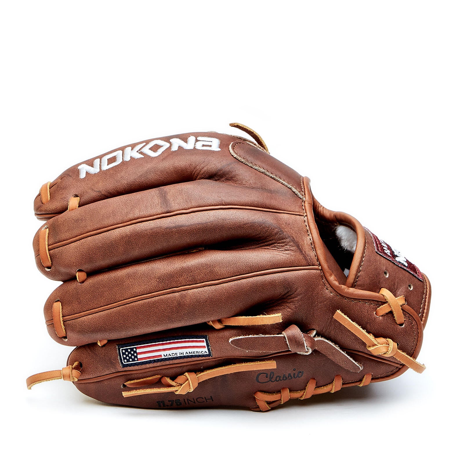 Nokona Walnut W-1175 H-Web Infield Baseball Glove - 11.75