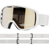 Salomon Aksium Flash Adult Ski Goggles - White