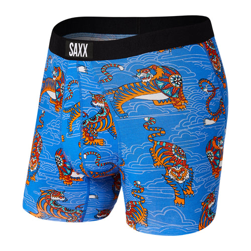 SAXX Vibe Boxer Brief - Blue Year Of The Tiger | Source for Sports