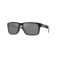 Oakley Minnesota Vikings Holbrook Sunglasses - Prizm Black Lenses and Matte Black Frame