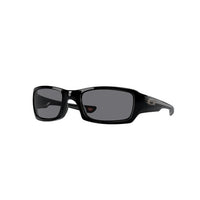 Oakley Fives Squared Sunglasses - Grey Lenses and Polished Black Frame