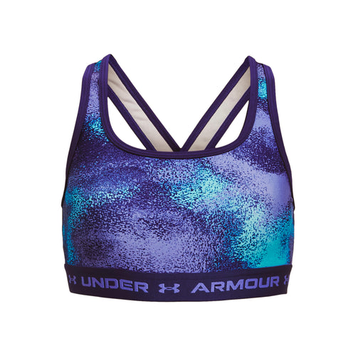 Under Armour Crossback Printed Girls Sports Bra | Source for Sports