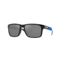 Oakley Carolina Panthers Holbrook Sunglasses - Prizm Black Lenses and Matte Black Frame