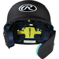Rawlings MACH One-Tone Matte Helmet with Adjustable Face Guard - Senior