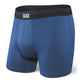 SAXX Sport Mesh Boxer Briefs With Fly - City Blue