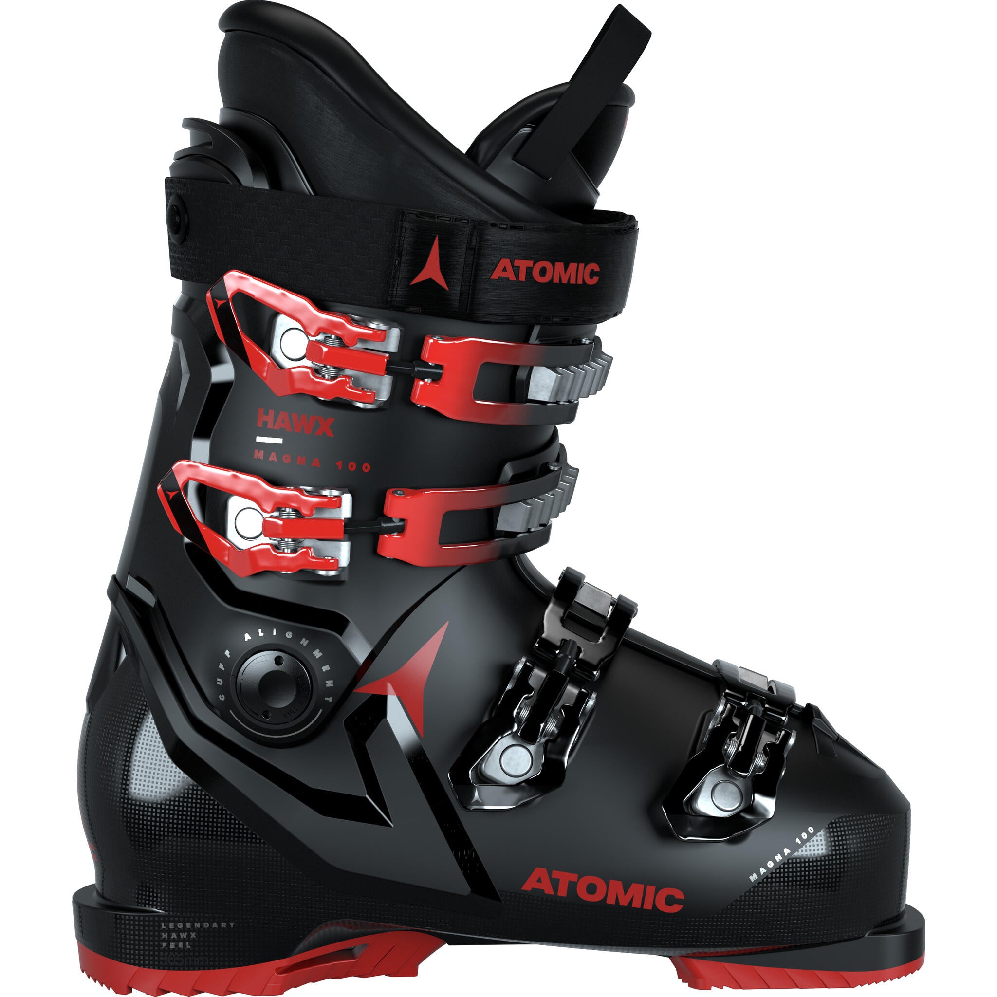 スキー ATOMIC HAWX MAGNA 100 26/26.5 Atomic Hawx Magna 100 Downhill Ski Boots - Black | Source for Sports