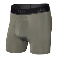 SAXX Kinetic HD Boxer Briefs - Cargo Grey