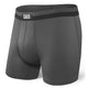 SAXX Sport Mesh Boxer Briefs With Fly - Graphite