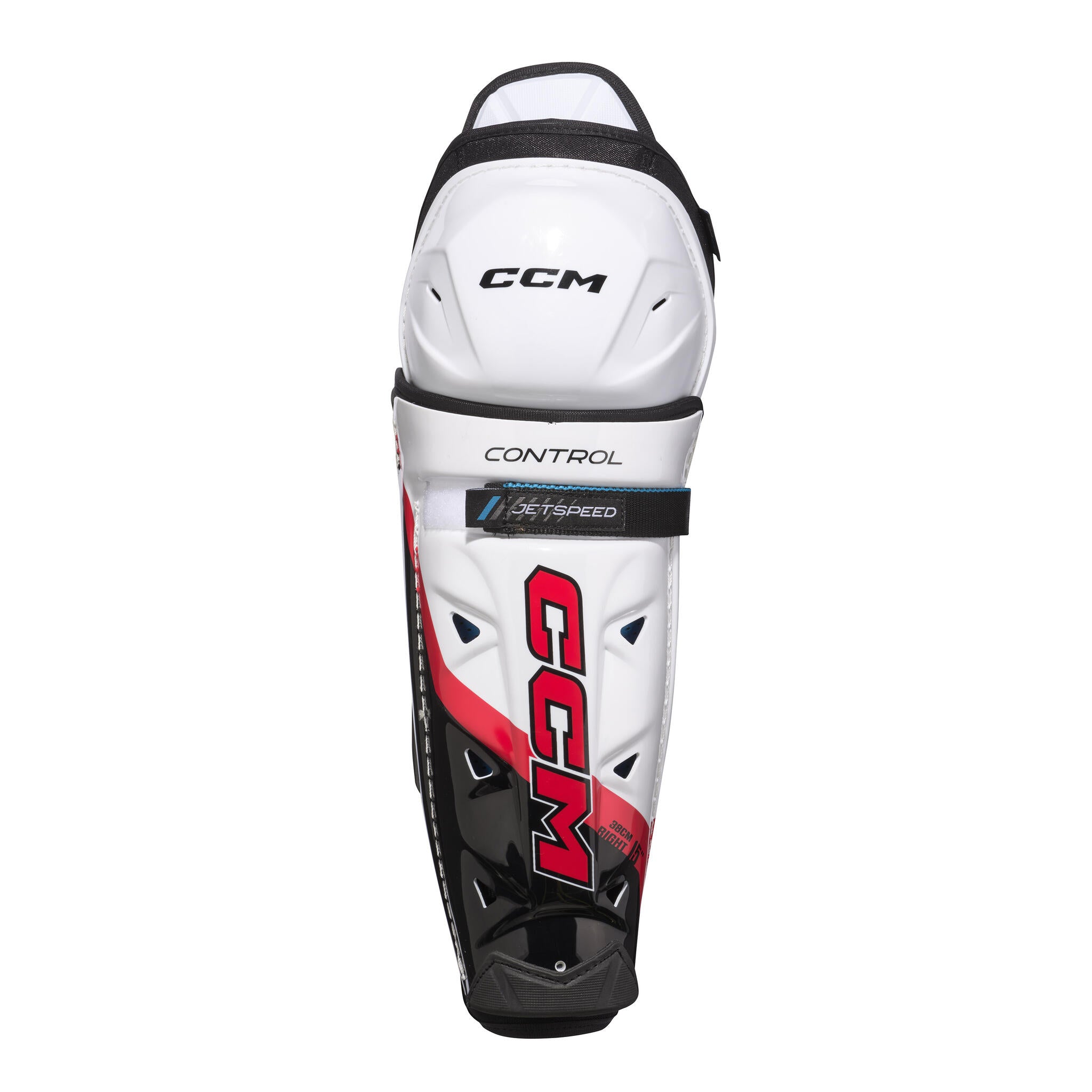 CCM JetSpeed Control Junior Hockey Shin Guards (2023) Source Exclusive Source for Sports