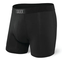 SAXX Ultra Fly Boxers - Black/Black
