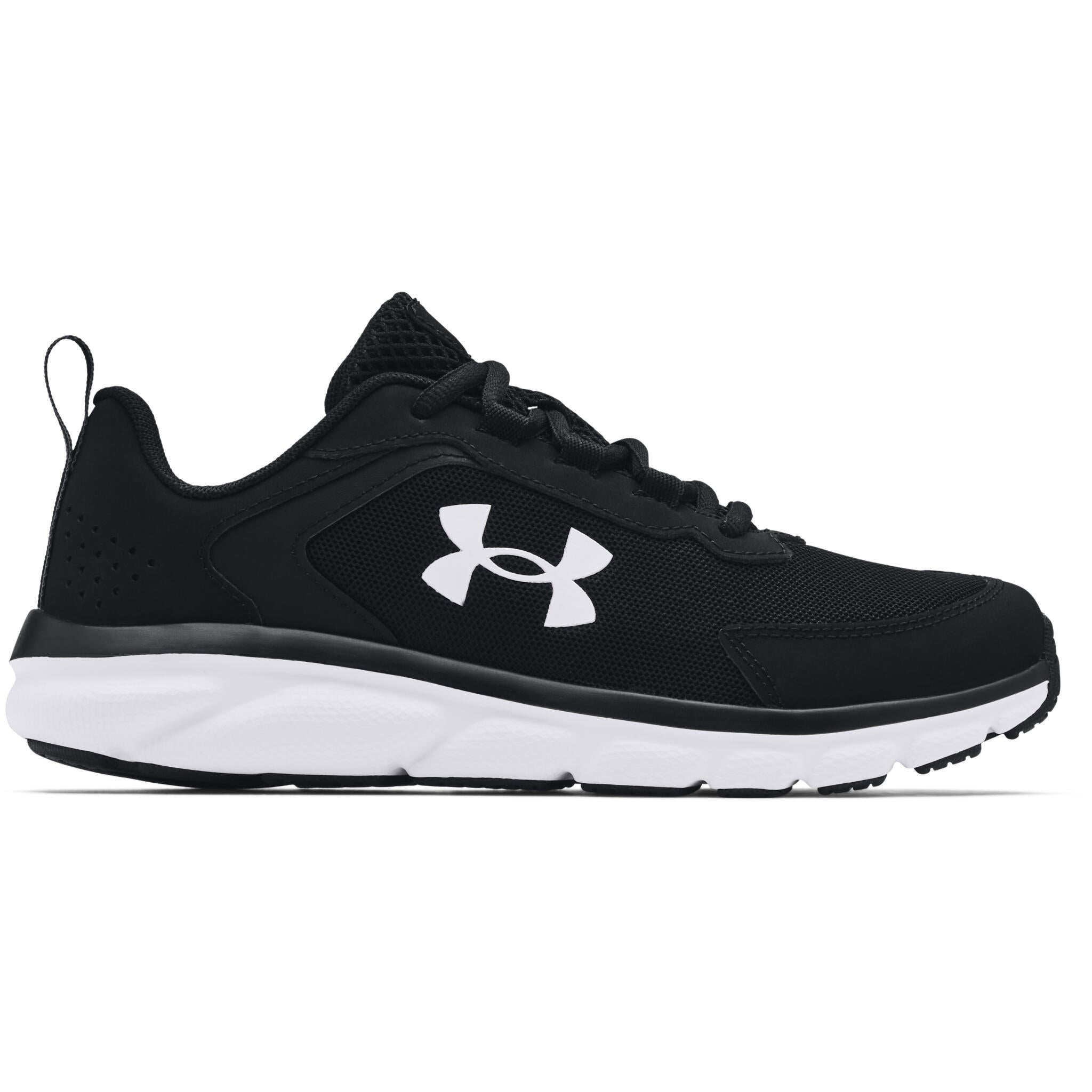 Under Armour UA Assert 9 Wide Grade School Boys Running Shoes Source for Sports
