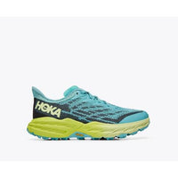 Hoka Speedgoat 5 Women's Running Shoes - Coastal Shade / Green Glow